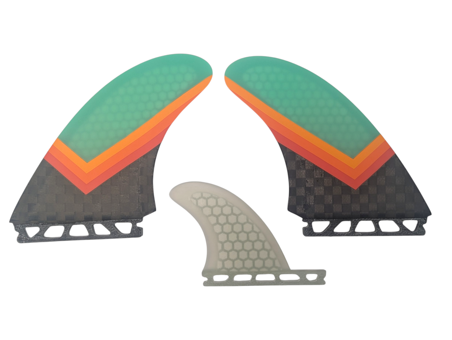 MR Twin Fin + Stabilizer Carbon base