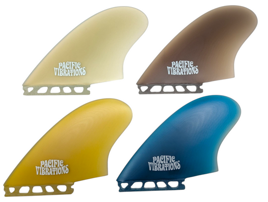5.5" Keel Twin Fins 50/50 Foil