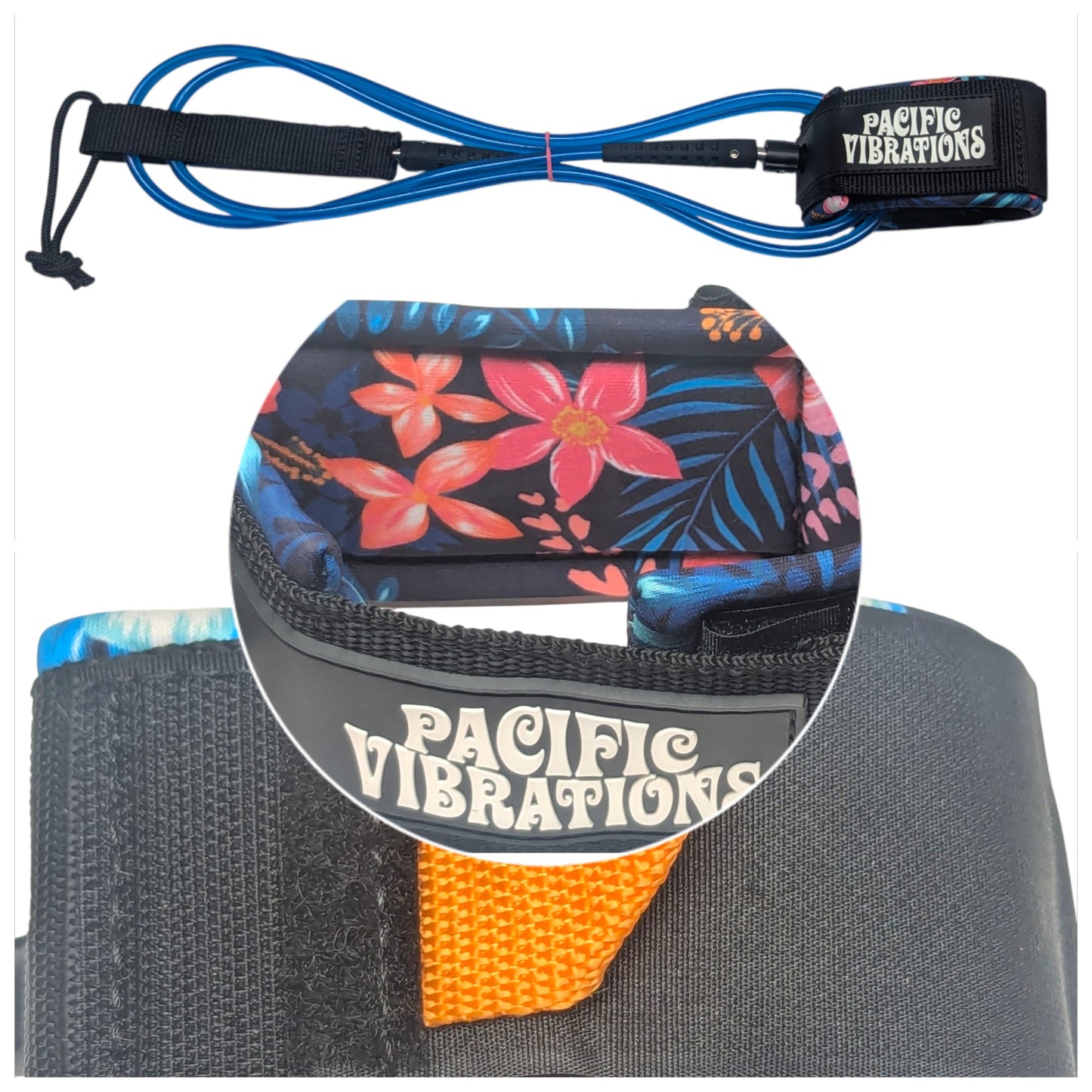 10ft ankle Blue/Flower