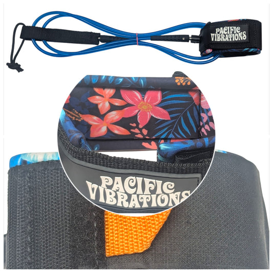 10ft ankle Blue/Flower