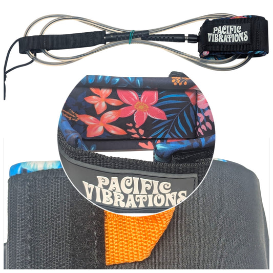 10ft ankle Clear-Black/Flower