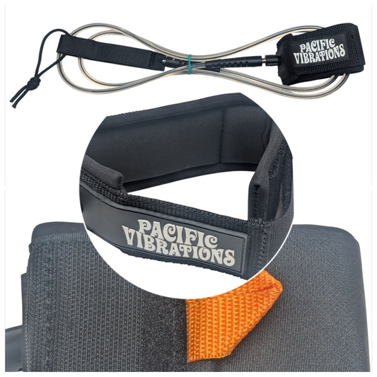 10ft ankle Clear-Black/Black