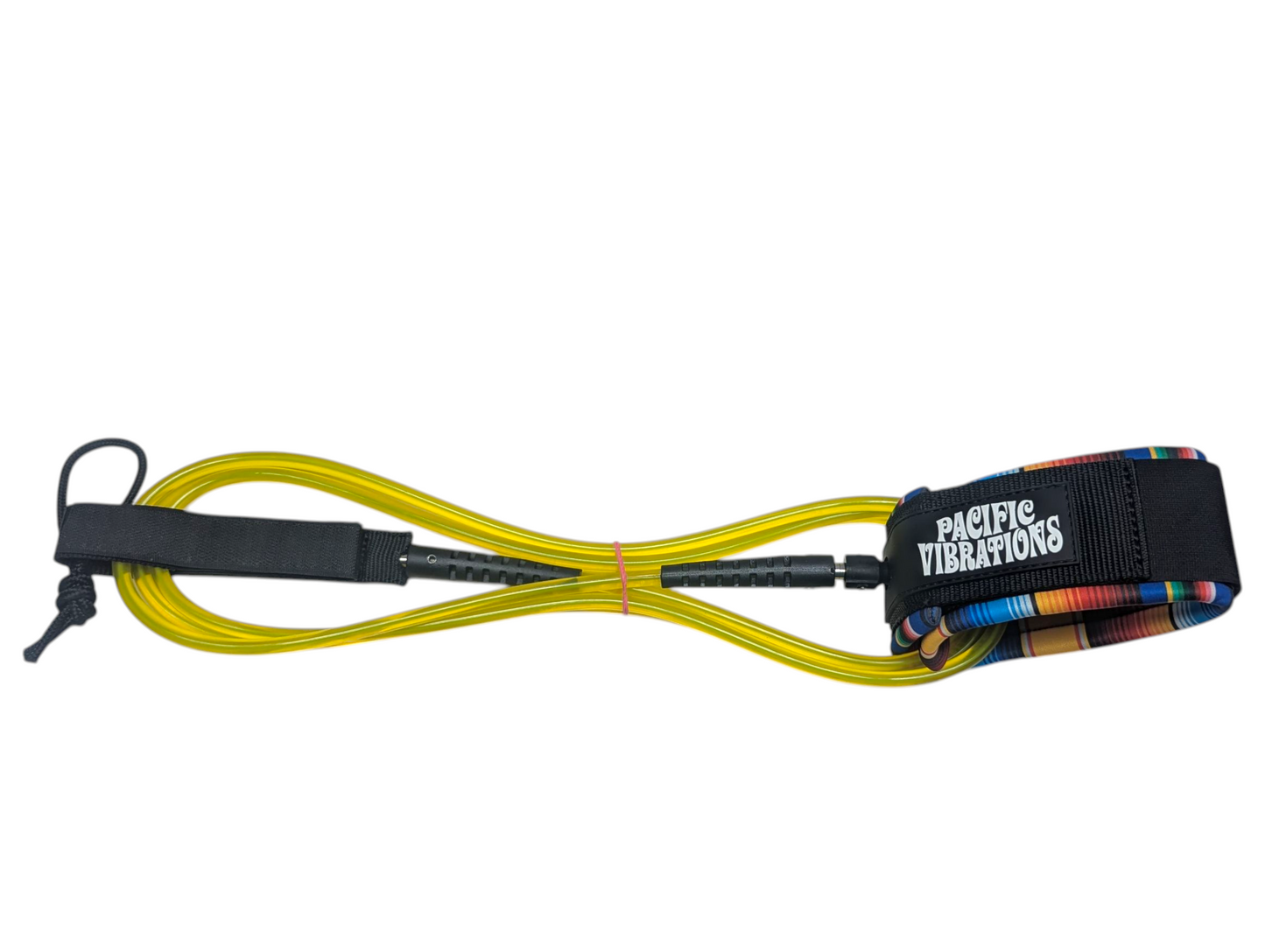 9 ft Knee/calf Leash Lime cord