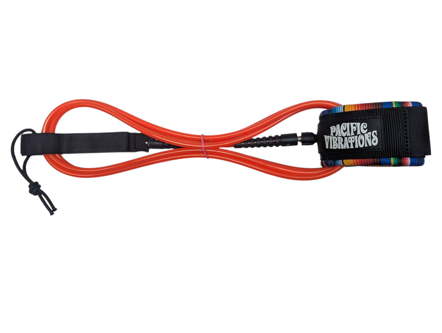 8ft Knee/calf Leash Orange cord