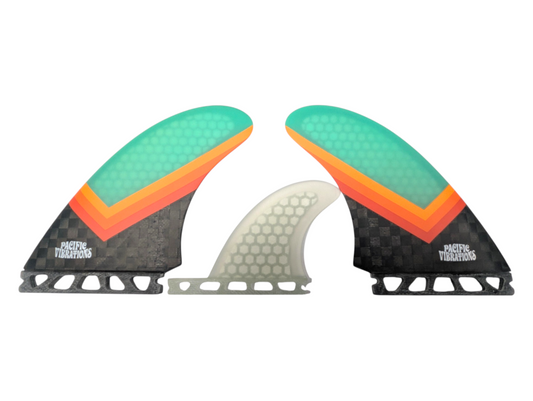 MR Twin Fin + Stabilizer Carbon base