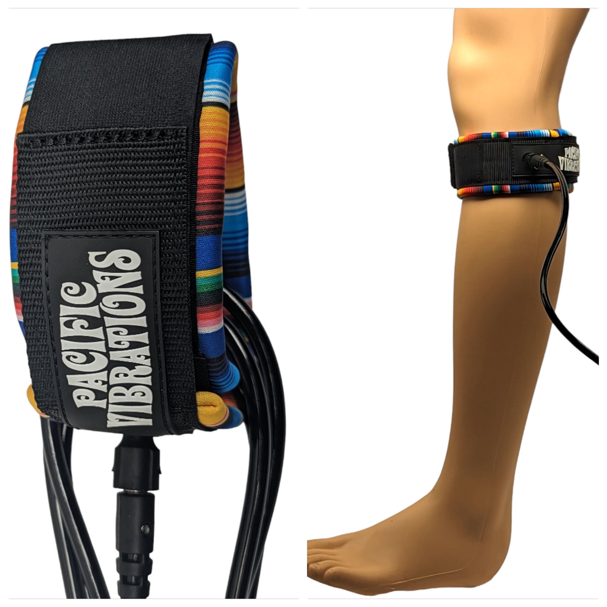 Knee/calf Leash Black cord  image 0