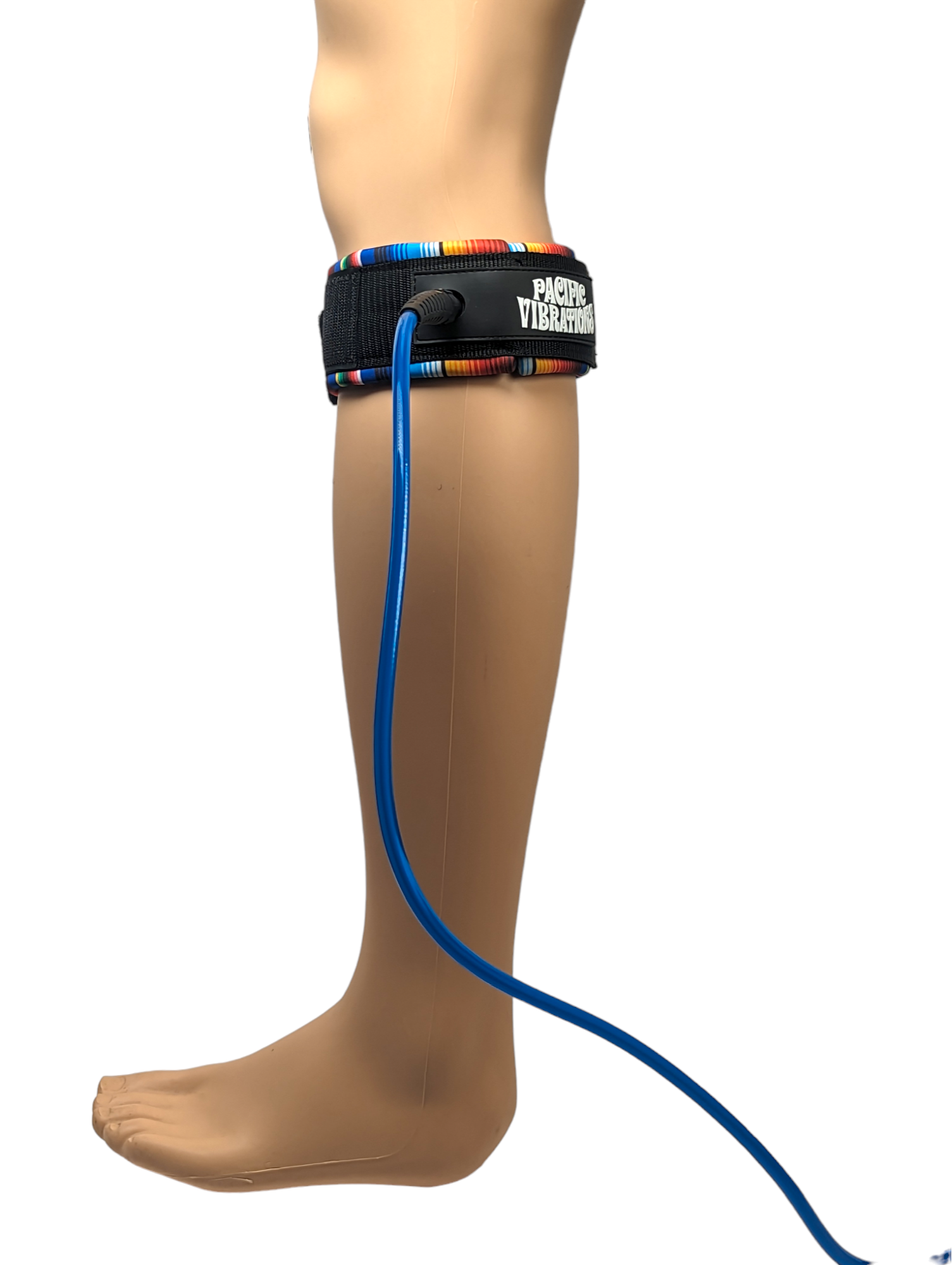 Knee/calf Leash Blue cord  image 3